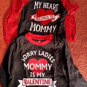 Boys Valentine's Day shirts